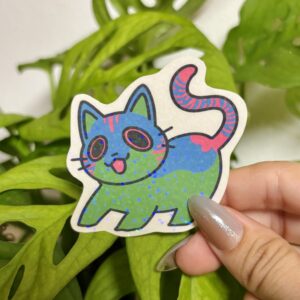 Polysexual Cat Sticker #2