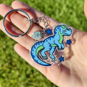 Ceratosaurus Keychain