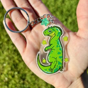Allosaurus Keychain