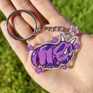 Diabloceratops Keychain