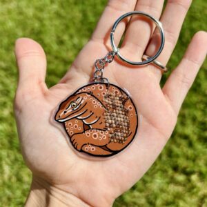 Ackie Monitor Keychain