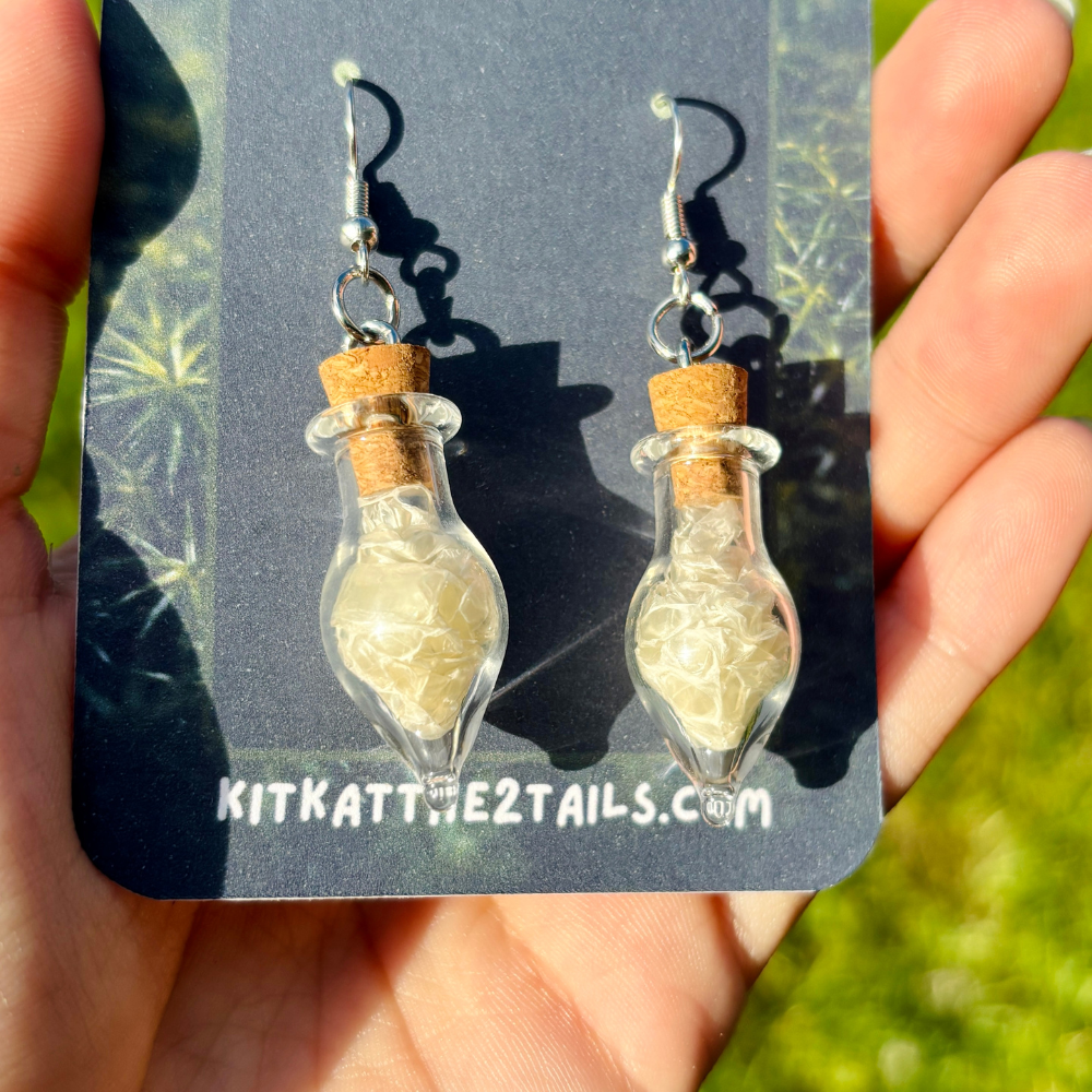 Reptile Shed Earrings – Corn Snake